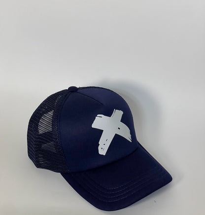 Midnight Eagle Mesh Snapback Cap