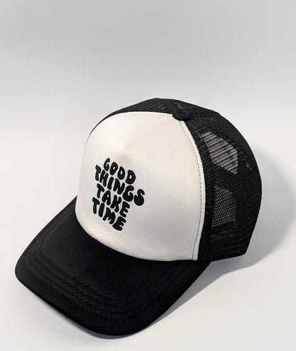 Good Things Take Time Mesh Snapback