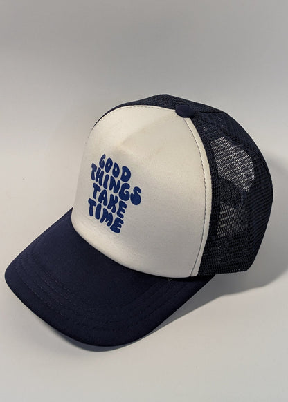 Good Things Take Time Mesh Snapback