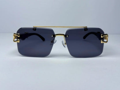 Tiger Rimless 2025 Luxury Sunglasses