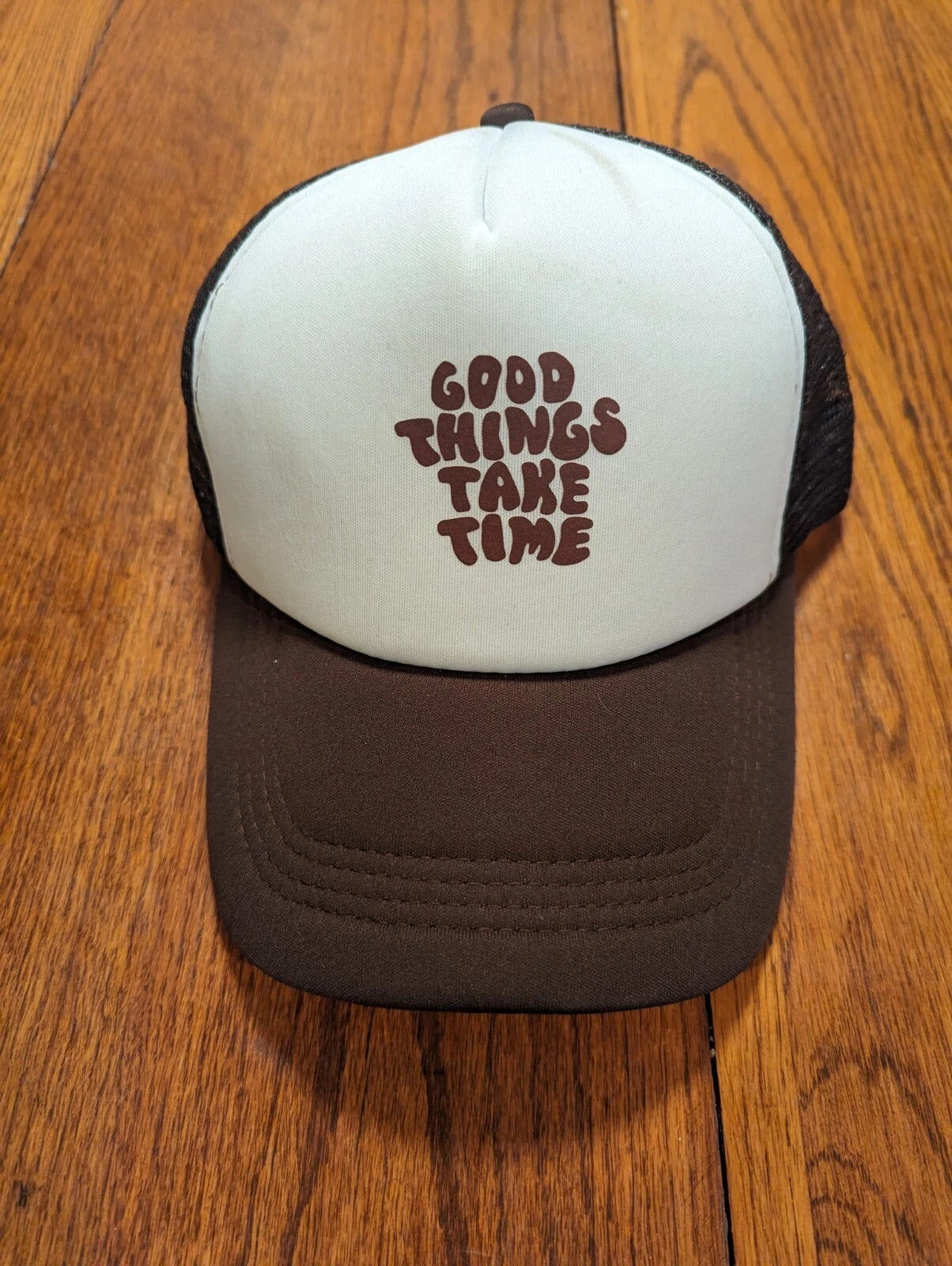 Good Things Take Time Mesh Snapback