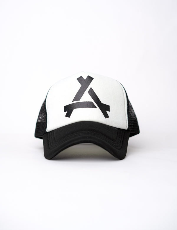Signature Logo Mesh Snapback Trucker Cap